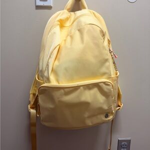 Lululemon Athletica Yellow Backpack